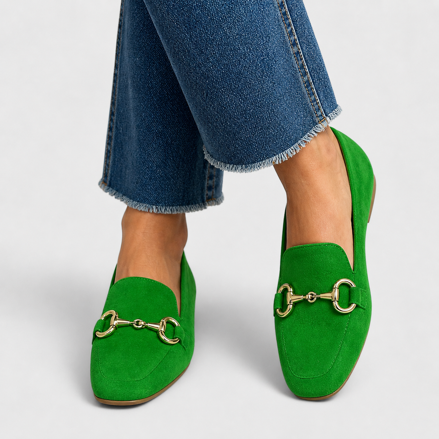Taliah | Eleganckie mokasyny z klamrą