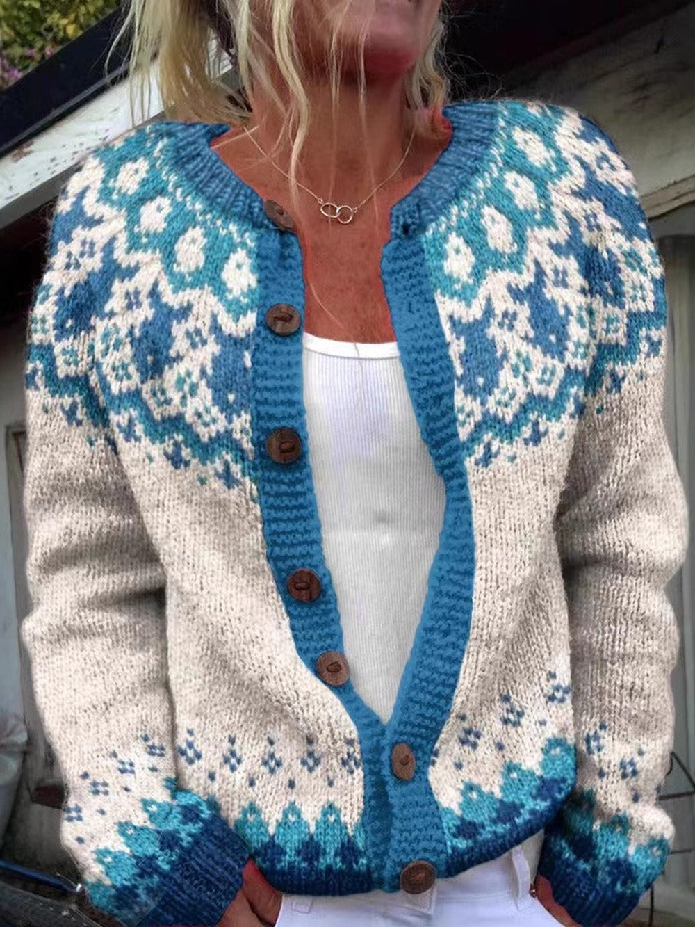 MEVA | VINTAGE ICELANDIC CARDIGAN