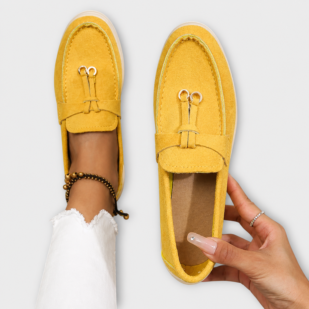 Gamila | Eleganckie mokasyny
