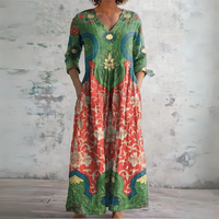 Judita | Vintage kwiatowe sukienki maxi