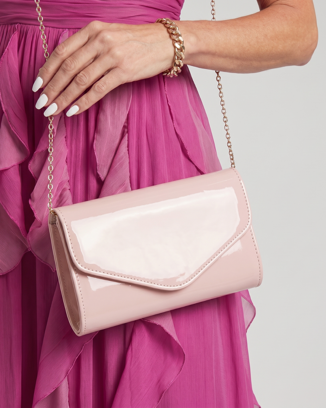 Calista | Kompaktowa kopertówka clutch z klapką