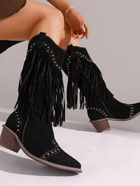 MARIGOLD | TASSEL-STUDDED BOOTS FOR SPRING AND AUTUMN