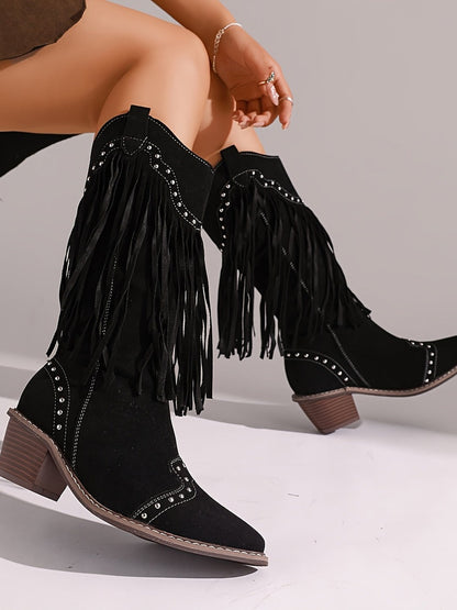 MARIGOLD | TASSEL-STUDDED BOOTS FOR SPRING AND AUTUMN