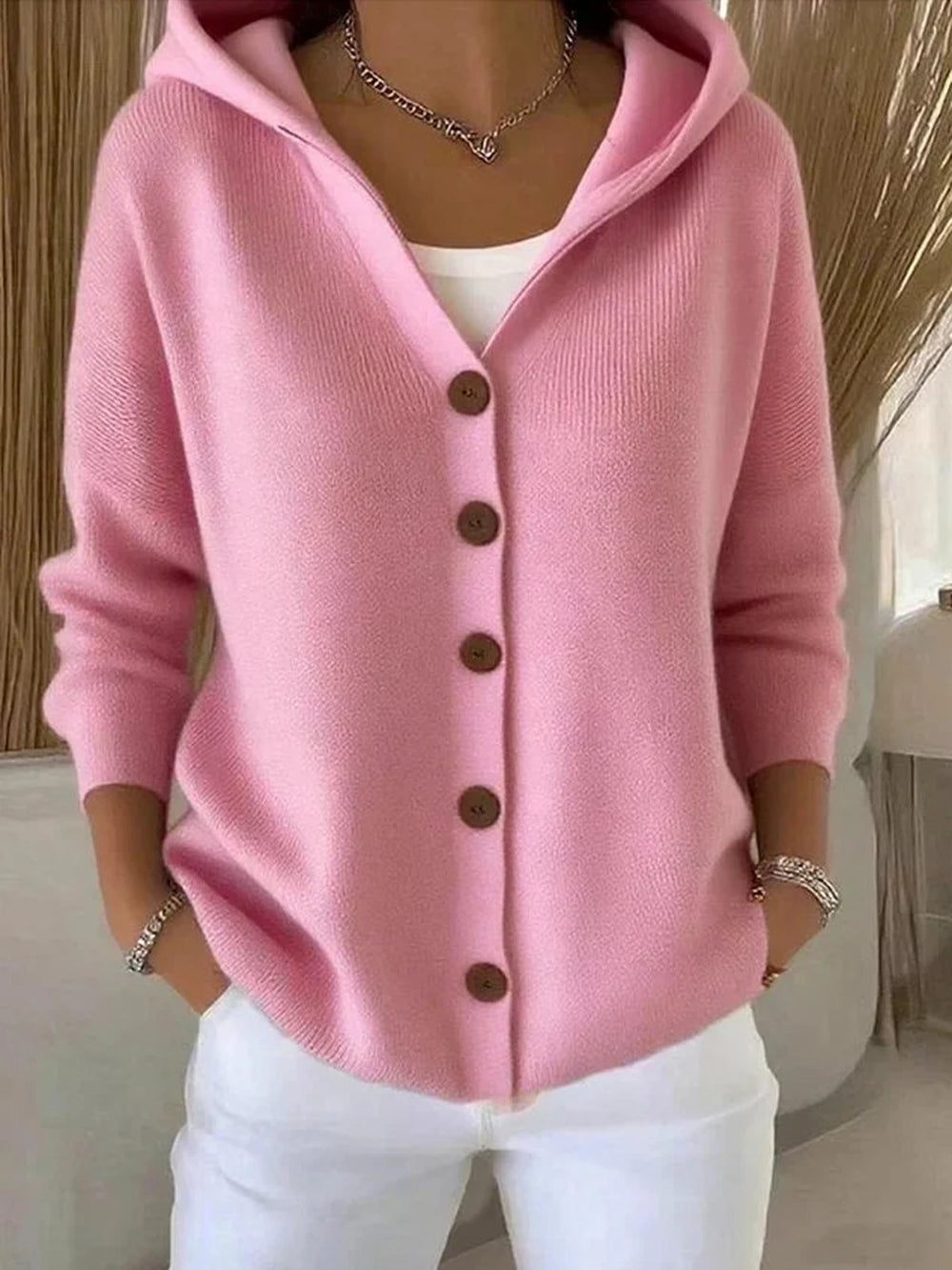 Rosie | Hooded cardigan