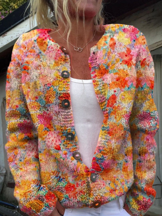 HELENA™ | VINTAGE KNIT CARDIGAN