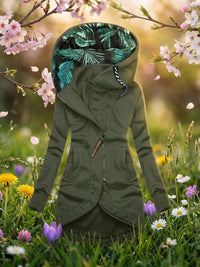 Ann | Warm Hooded Mid-Season Jacket