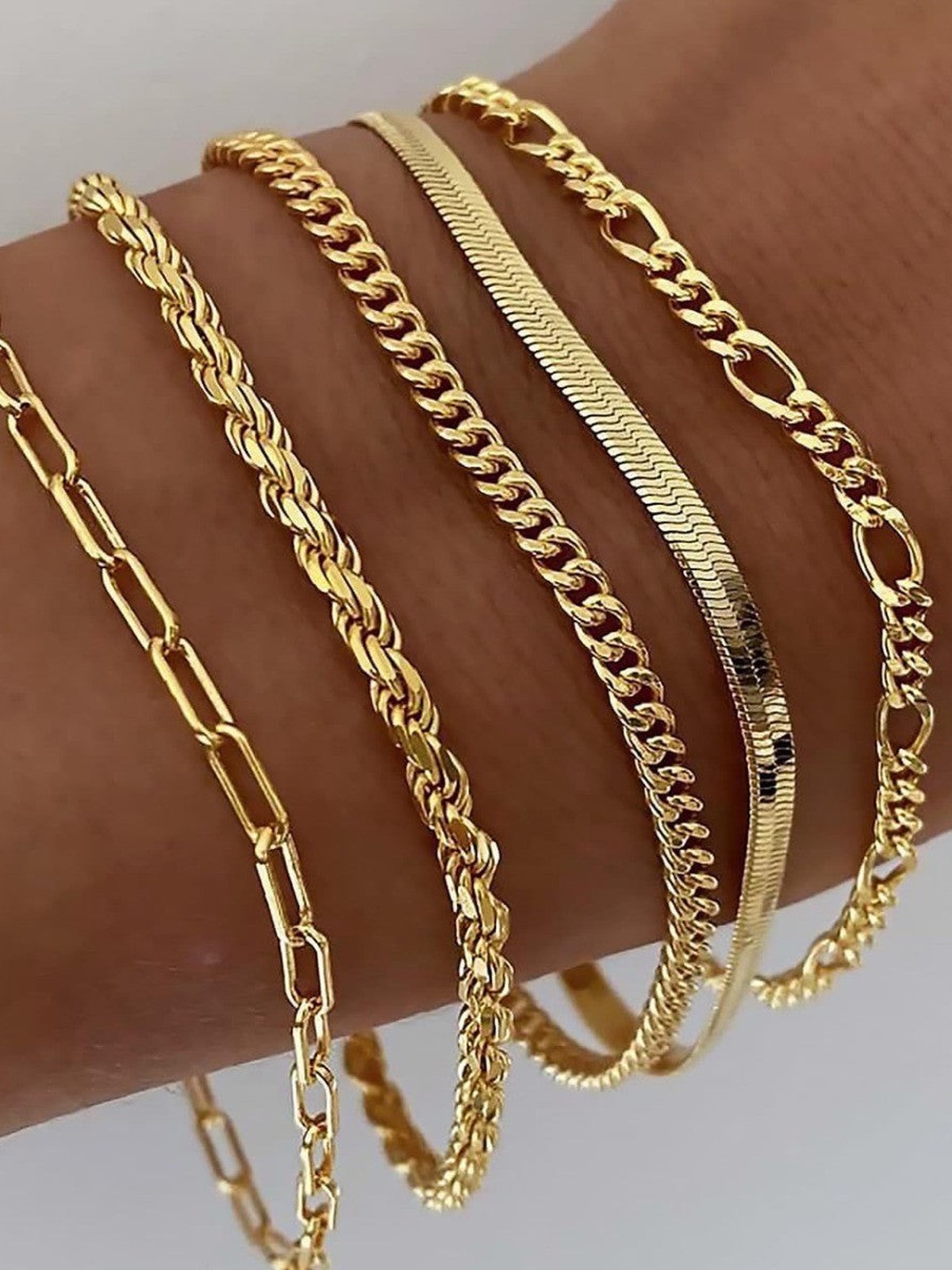 Juna – Bracelet Set | Gold