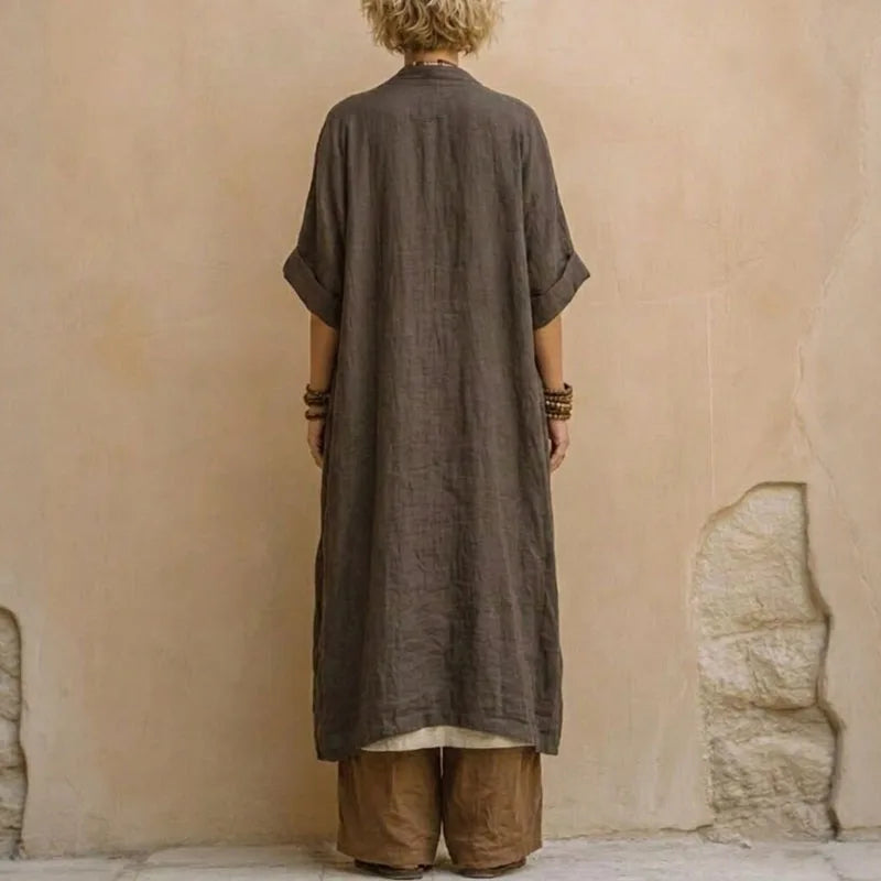 Iveta | Trzyczęściowy komplet boho z geometrycznym wzorem