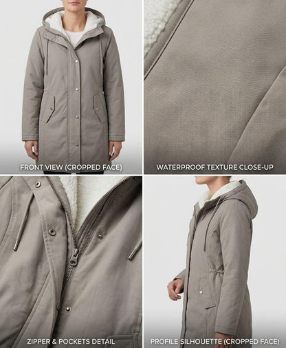 Matilda™ | Cosy Hooded Weatherproof Coat