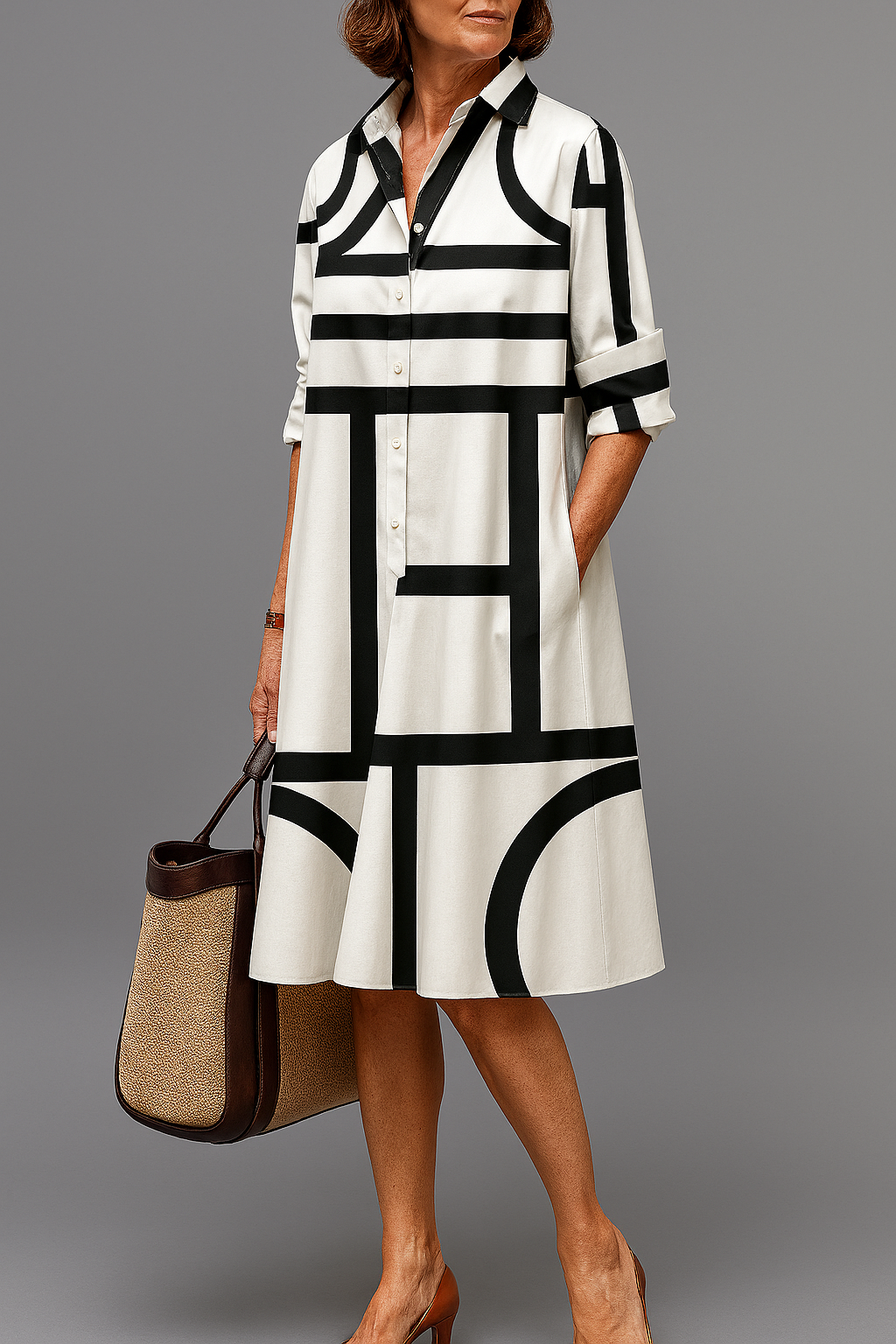 Ellie™ | Elegancka sukienka midi