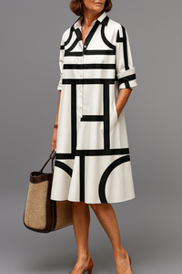Ellie™ | Elegancka sukienka midi
