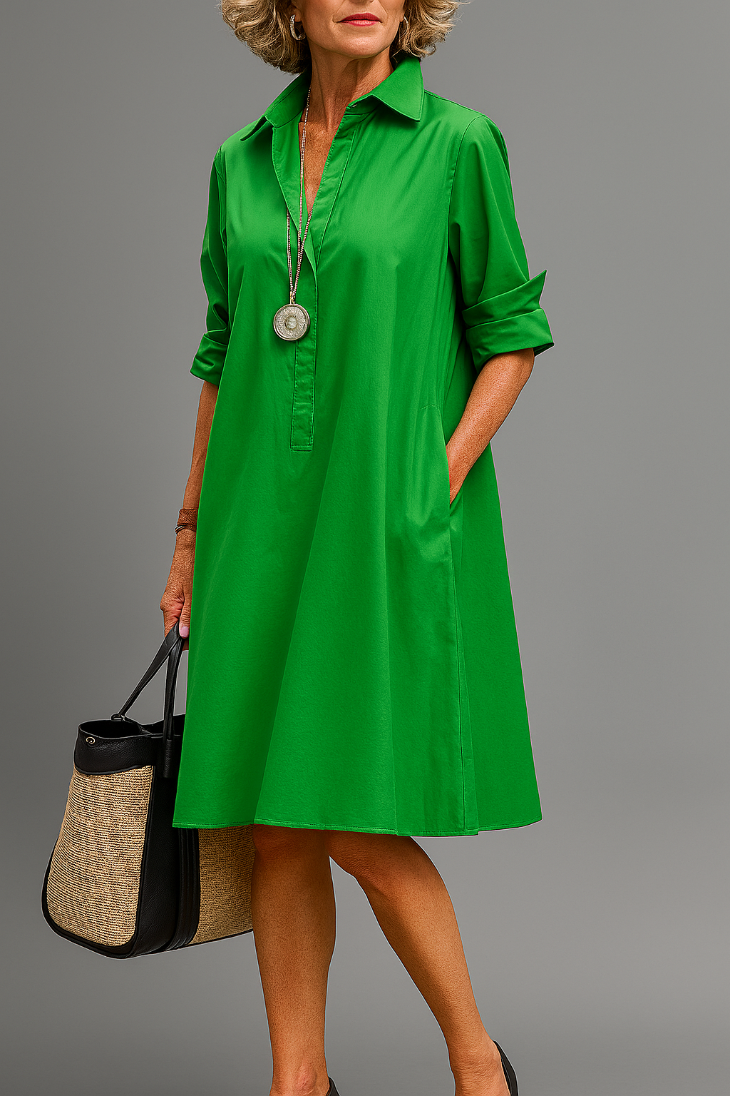 Riley™ | Elegancka sukienka midi