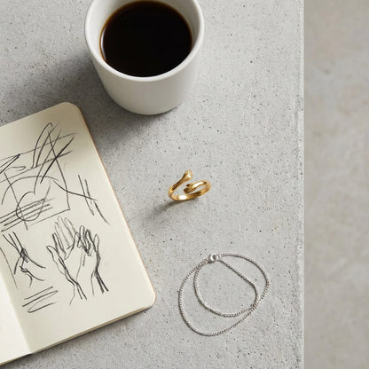 Hug Hands Ring | Minimalist Ring