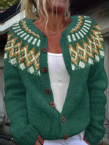 NINA | VINTAGE ICELANDIC CARDIGAN