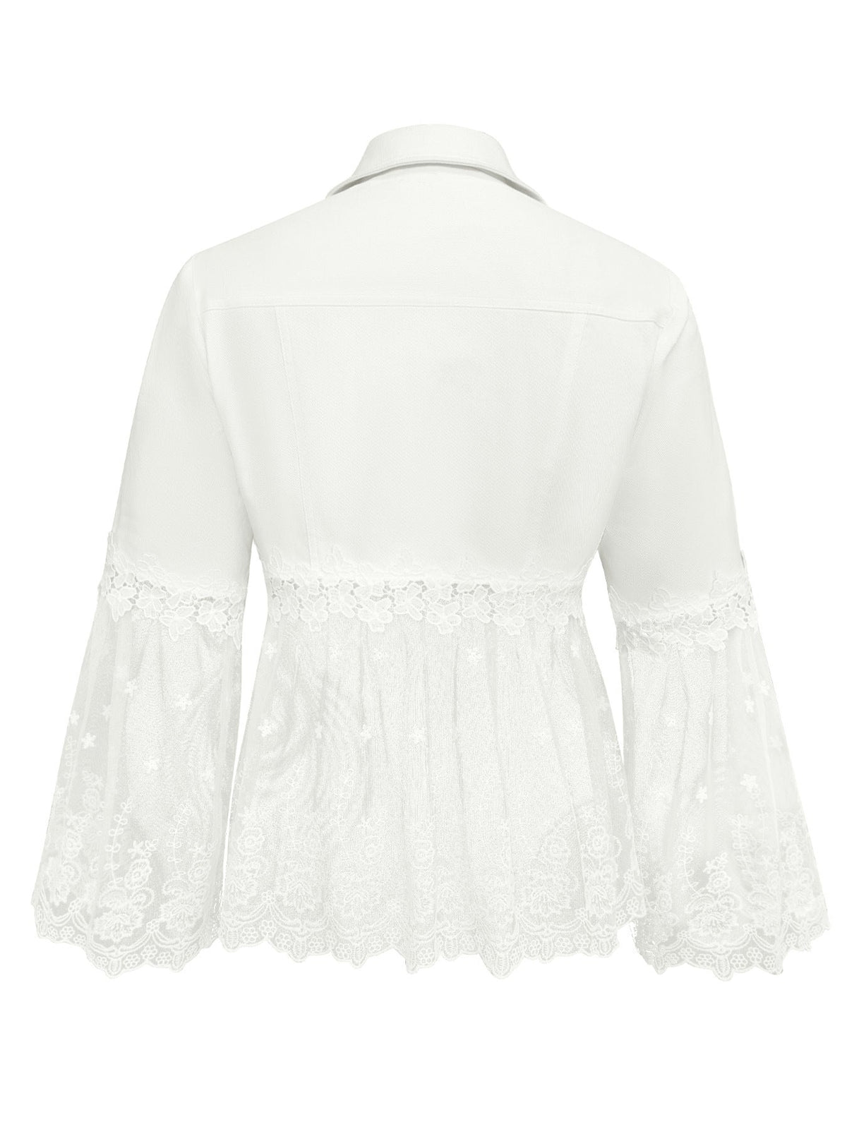 Sunnelace | Lace Panel Jacket