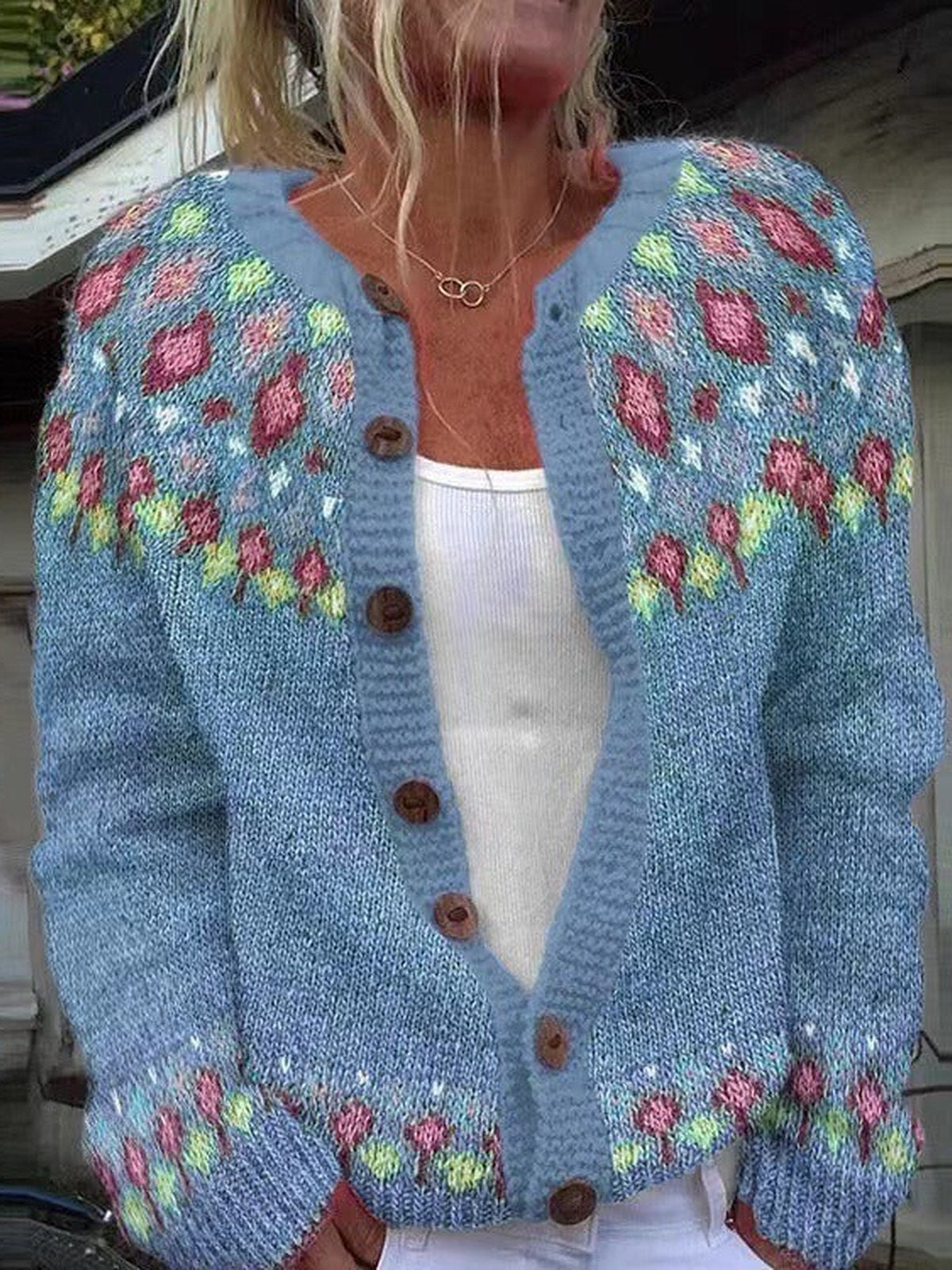 QUINN | VINTAGE ICELANDIC CARDIGAN