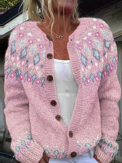 SOFIE | PINK COMFORT CARDIGAN