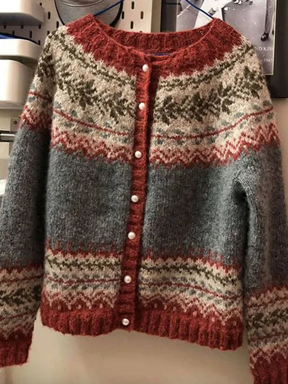 TASHA | VINTAGE ICELANDIC CARDIGAN